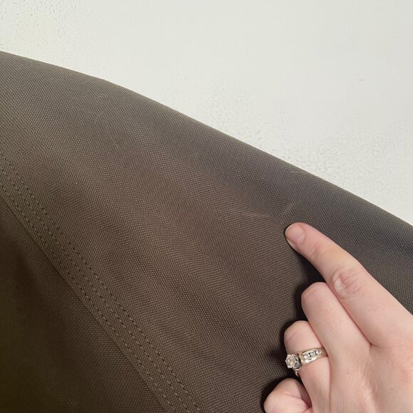 Vintage CARHARTT 4 Pocket Quilt Lined Chore Field Jacket Brown Mens XL Reg T3 - Picture 9 of 16